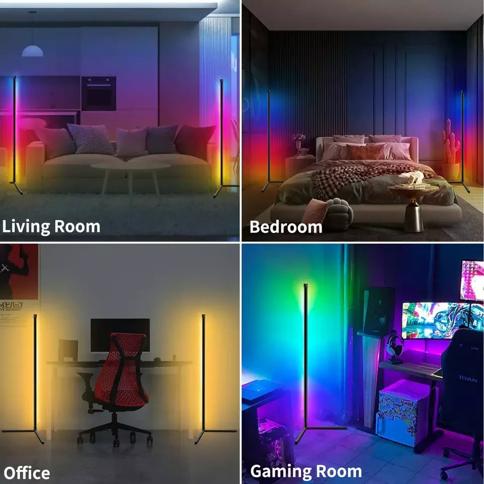 RGB Corner Floor Lamp