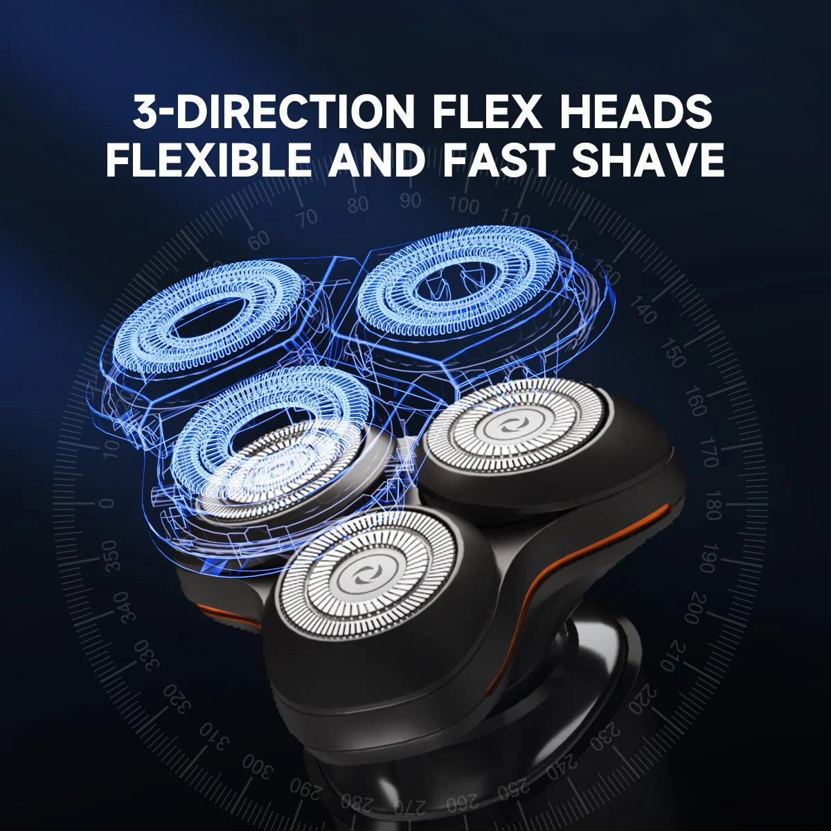 ENCHEN™ Electric Shaver With 4 Heads Replacement