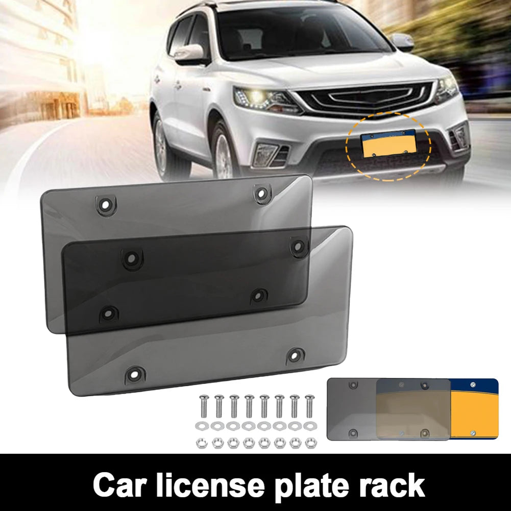 2pcs License Plate Cover