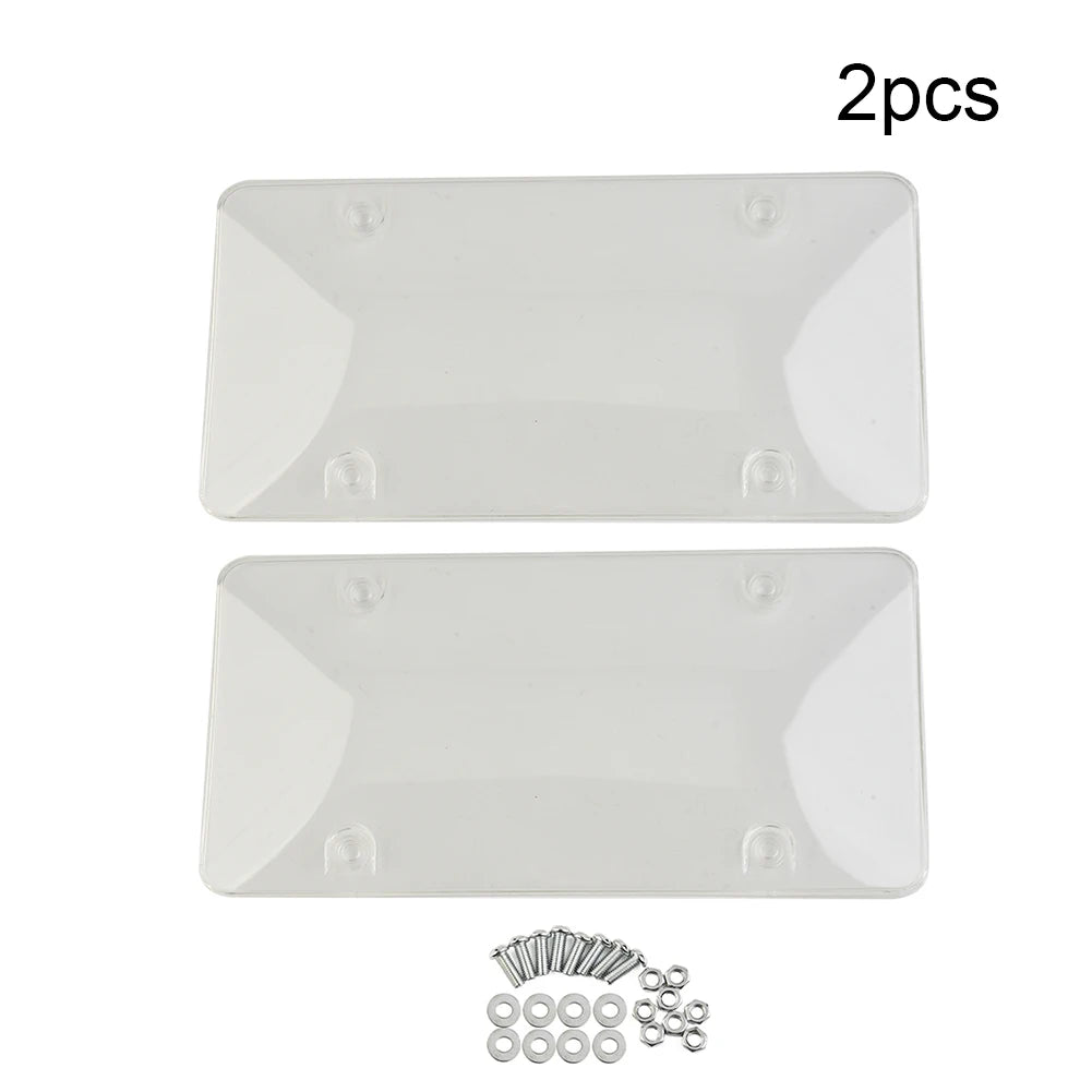 2pcs License Plate Cover