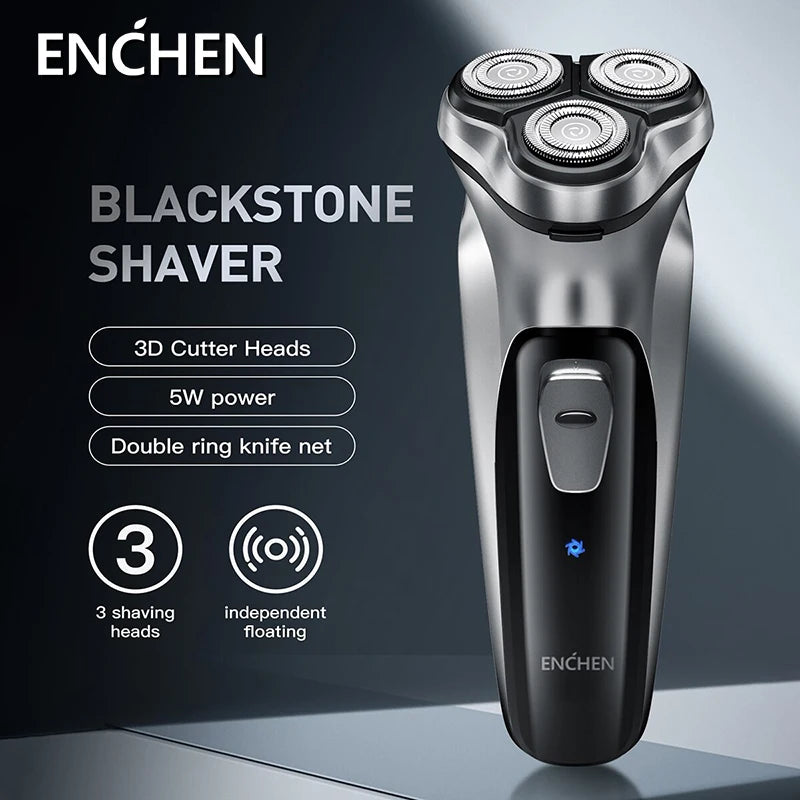 ENCHEN™ Blackstone Electrical Rotary Shaver for Men