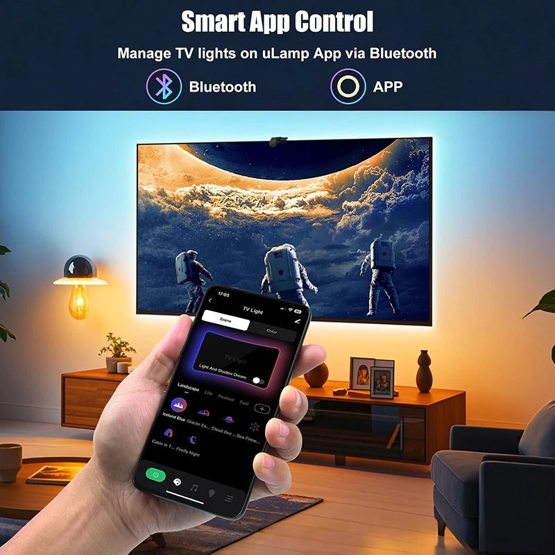 Interactive LED Backlight For TVs